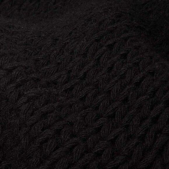 Chloe Off-the-Shoulder Cutout Wool and Cashmere Dress in Black FW22 XL - Picture 3 of 8